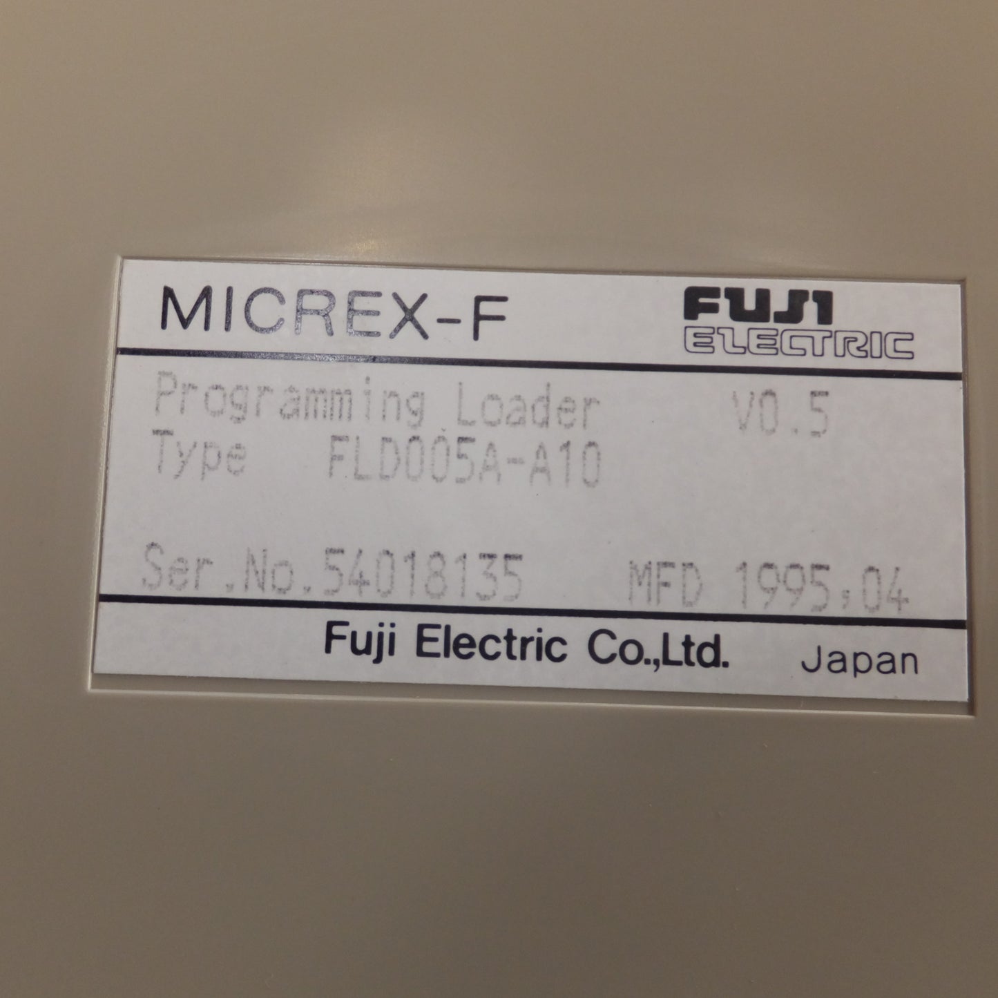 [送料無料]未使用★富士電機 MICREX-F50 プログラマブル コントローラ FLD005A-A10★