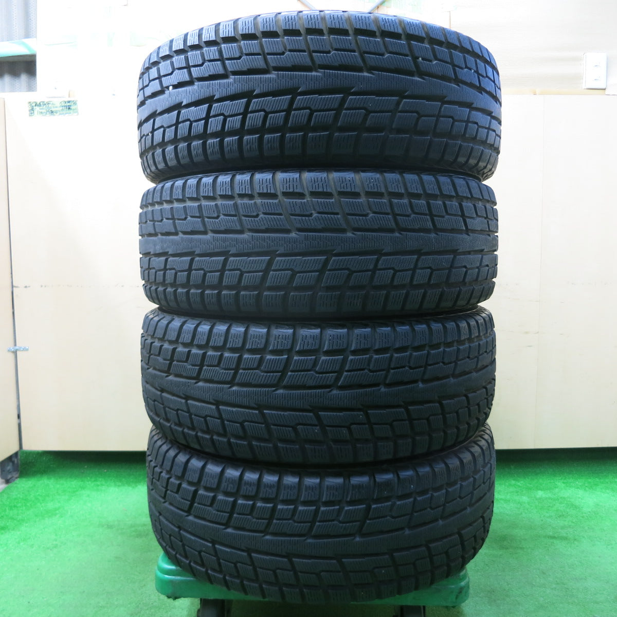 *送料無料*バリ溝！キレイ！9.5分★レクサス 10系 RX450h Fスポーツ 純正 235/55R19 スタッドレス ヨコハマ ジオランダー i/T-S 19インチ PCD114.3/5H★3121302イス