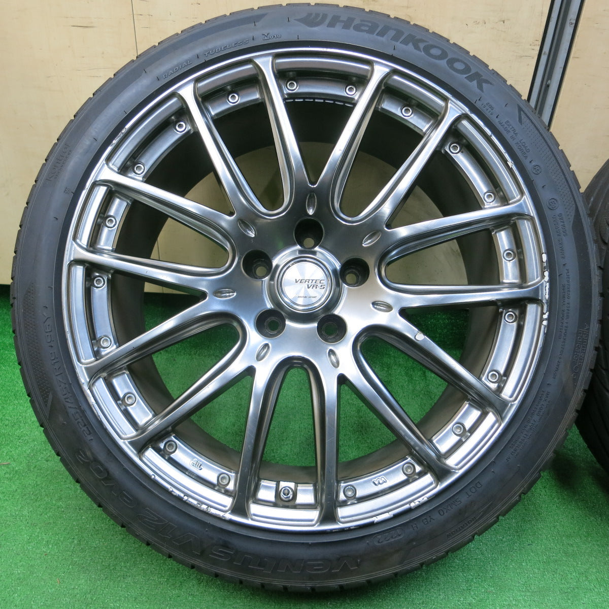 *送料無料*バリ溝！22年！9分★225/45R19 275/35R19 VERTEC VR-5 MANARAY SPORT ハンコック ヨコハマ ナンカン 19インチ PCD114.3/5H★3112904イノ