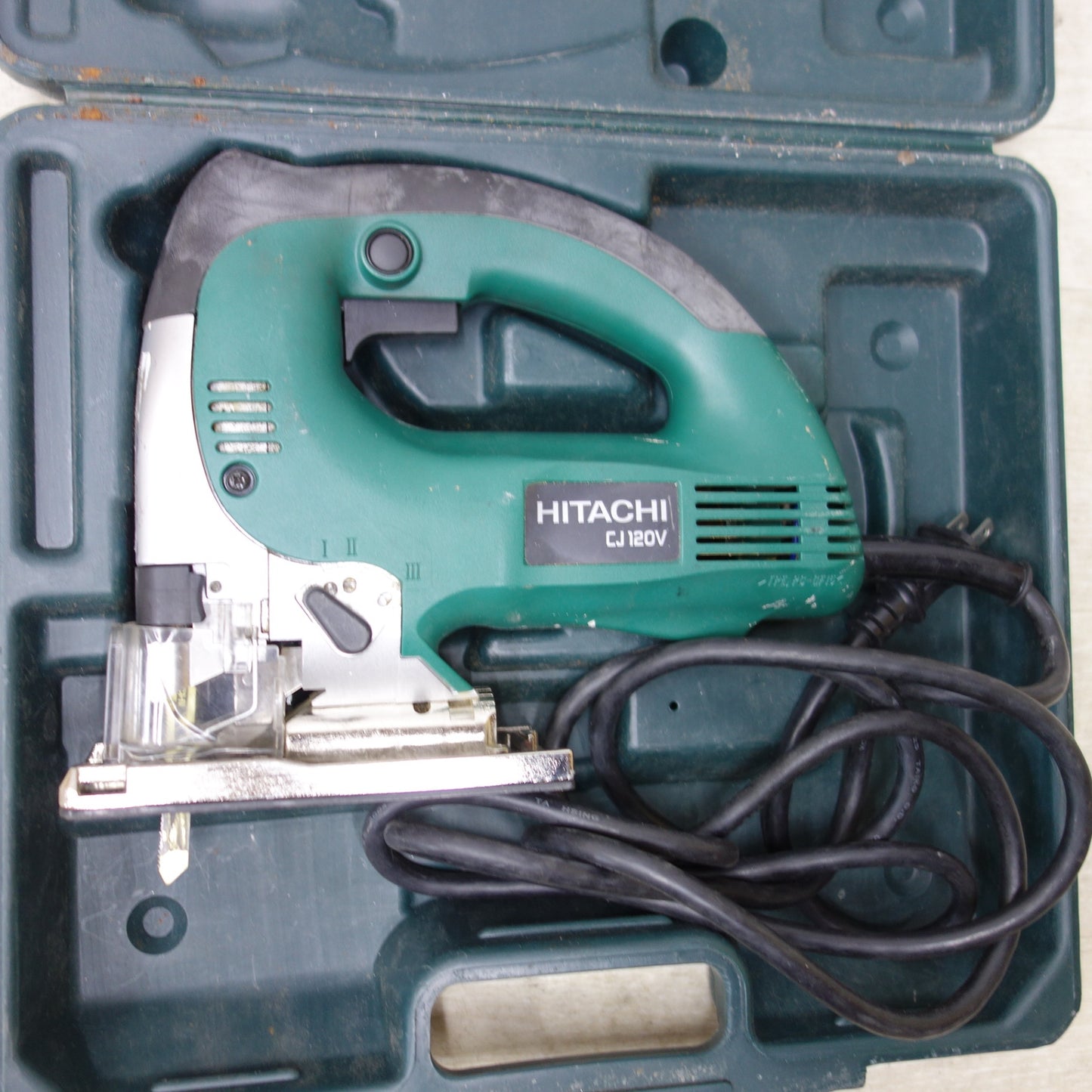 [送料無料] ◆HITACHI 日立工機 135mm CJ120V 電子ジグソー 切断機 無段変速 電動工具 100V◆