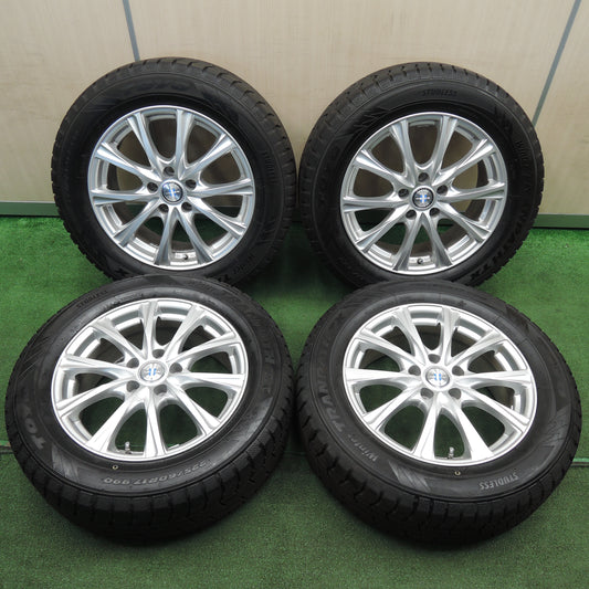 *送料無料*バリ溝!19年!キレイ!9.5分以上★スタッドレス 225/60R17 トーヨー ウインタートランパス TX NEXTA ネクスタ 17インチ PCD114.3/5H★3121405NJス
