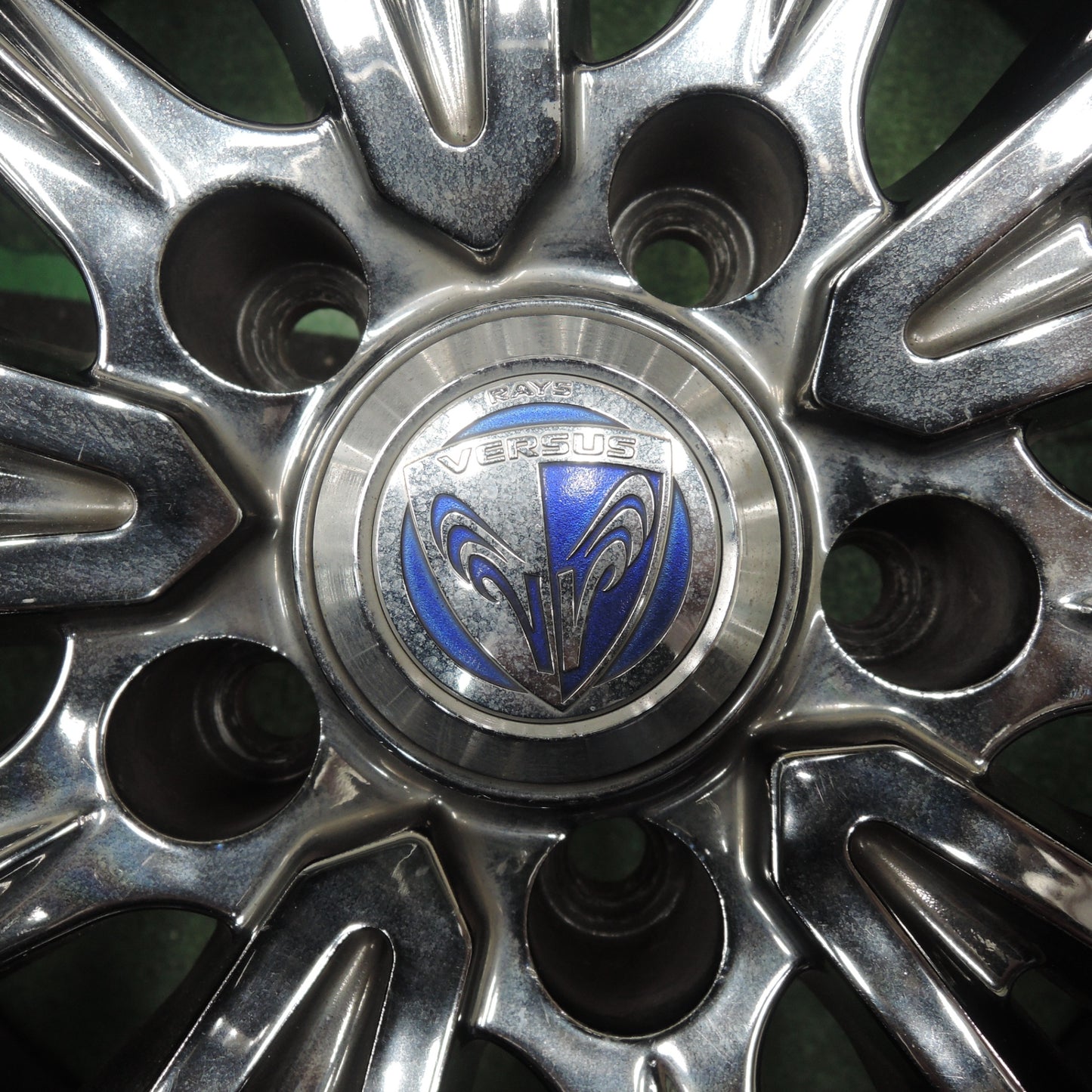 *送料無料* 4本価格★RAYS VERSUS STRATAGIA VOUGE 245/45R19 ヨコハマ ブルーアース RV-02 レイズ ベルサス 19インチ PCD114.3/5H★4022601NJノ