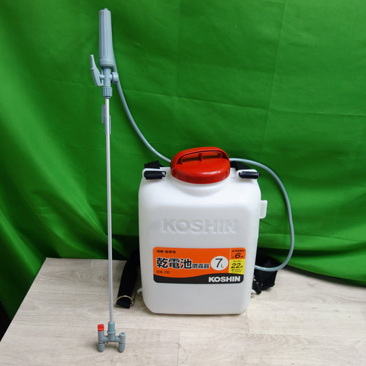 [送料無料] キレイ☆KOSHIN 工進 消毒・除草用 乾電池 噴霧器 DK-7D 7L☆2