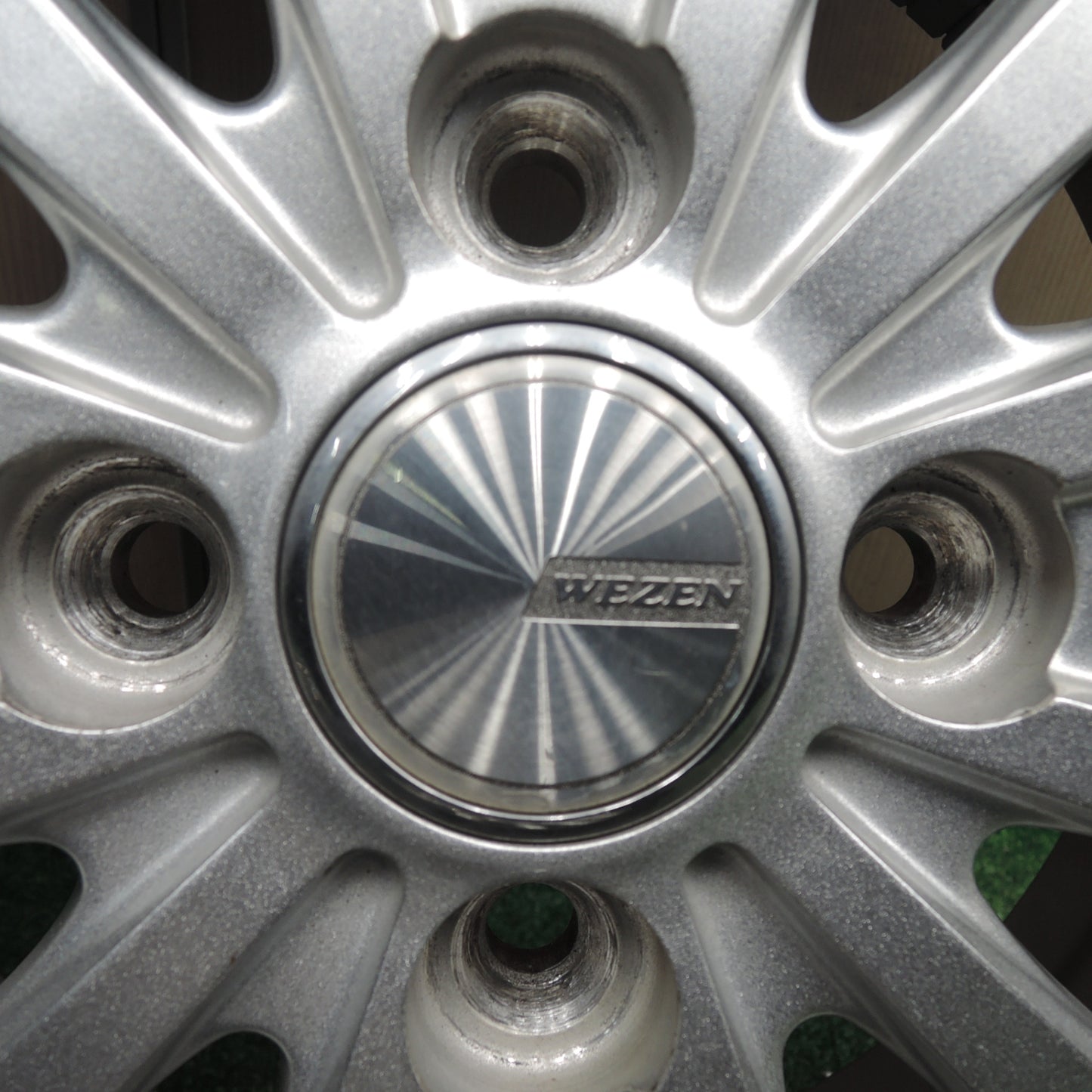 *送料無料* バリ溝！20年！キレイ！8.5分★155/65R13 ヨコハマ エコス ES31 WEZEN 13インチ PCD100/4H★4022307HAノ