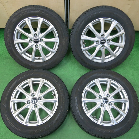 *送料無料*バリ溝！22年！9.5分以上★スタッドレス 185/65R15 ハンコック ウインター アイセプト IZ2A Exceeder エクシーダー 15インチ PCD100/4H★4013107イス
