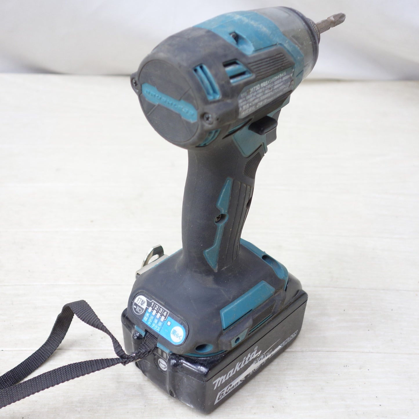 [送料無料] ◆makita マキタ 充電式インパクトドライバ TD173D 18V BL1860B バッテリ付き 電動工具◆