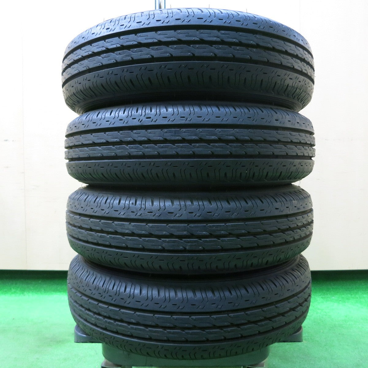 *送料無料*新車外し！21年★ホンダ N-VAN 純正 スチール 145/80R12 80/78N ブリヂストン エコピア R680 12インチ Nバン PCD100/4H★4013109イノ