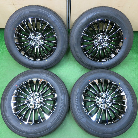 *送料無料* 新車外し!23年★トヨタ 40系 アルファード エグゼクティブラウンジ 純正 225/65R17 ブリヂストン トランザ T005A PCD120/5H★4021701イノ