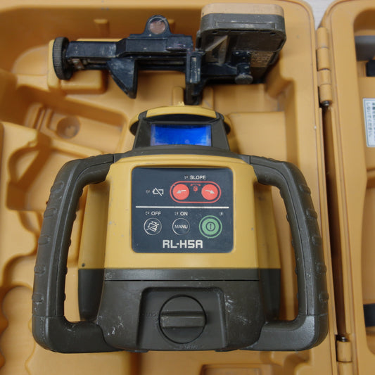 [送料無料] ☆TOPCON トプコン 回転 レーザーレベル RL-H5A 測定器 ローテーティング レーザー レベル 現状品☆
