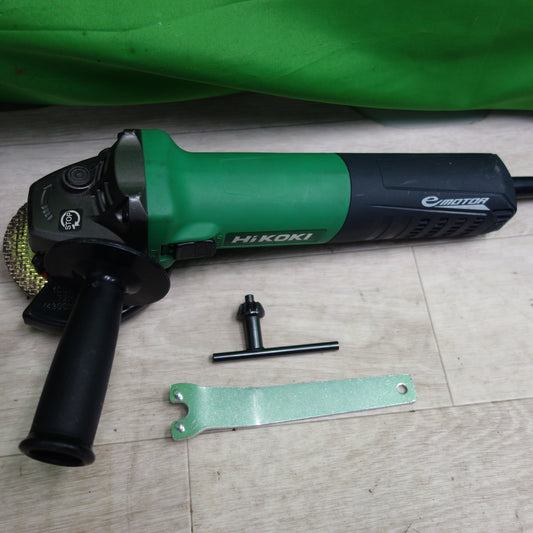 [送料無料] キレイ☆HiKOKI ハイコーキ 100mm 電子 ディスクグラインダ G10BYE 電動 工具 100V☆