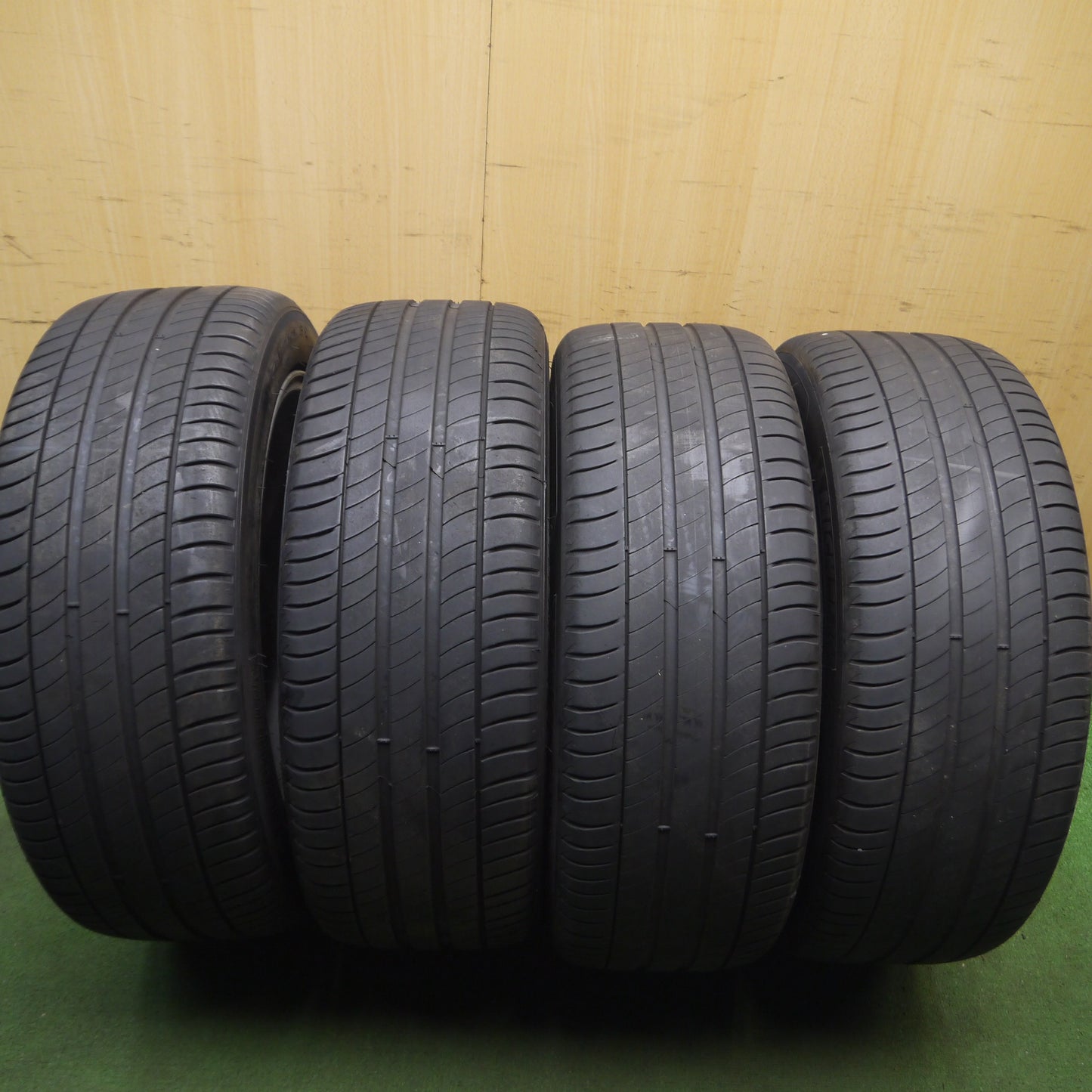 *送料無料*バリ溝！21年！8.5分★テスラ モデルS 純正 245/45R19 ミシュラン プライマシー3 19インチ PCD120/5H★3122011Hノ