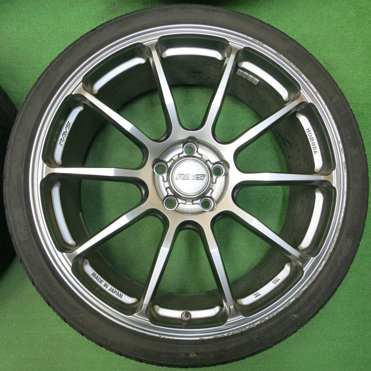 *送料無料* 4本価格★RAYS HOMURA HYUGA HP10 235/35R20 ヨコハマ PARADA Spec-X レイズ ホムラ ヒューガ PCD114.3/5H★4021702イノ