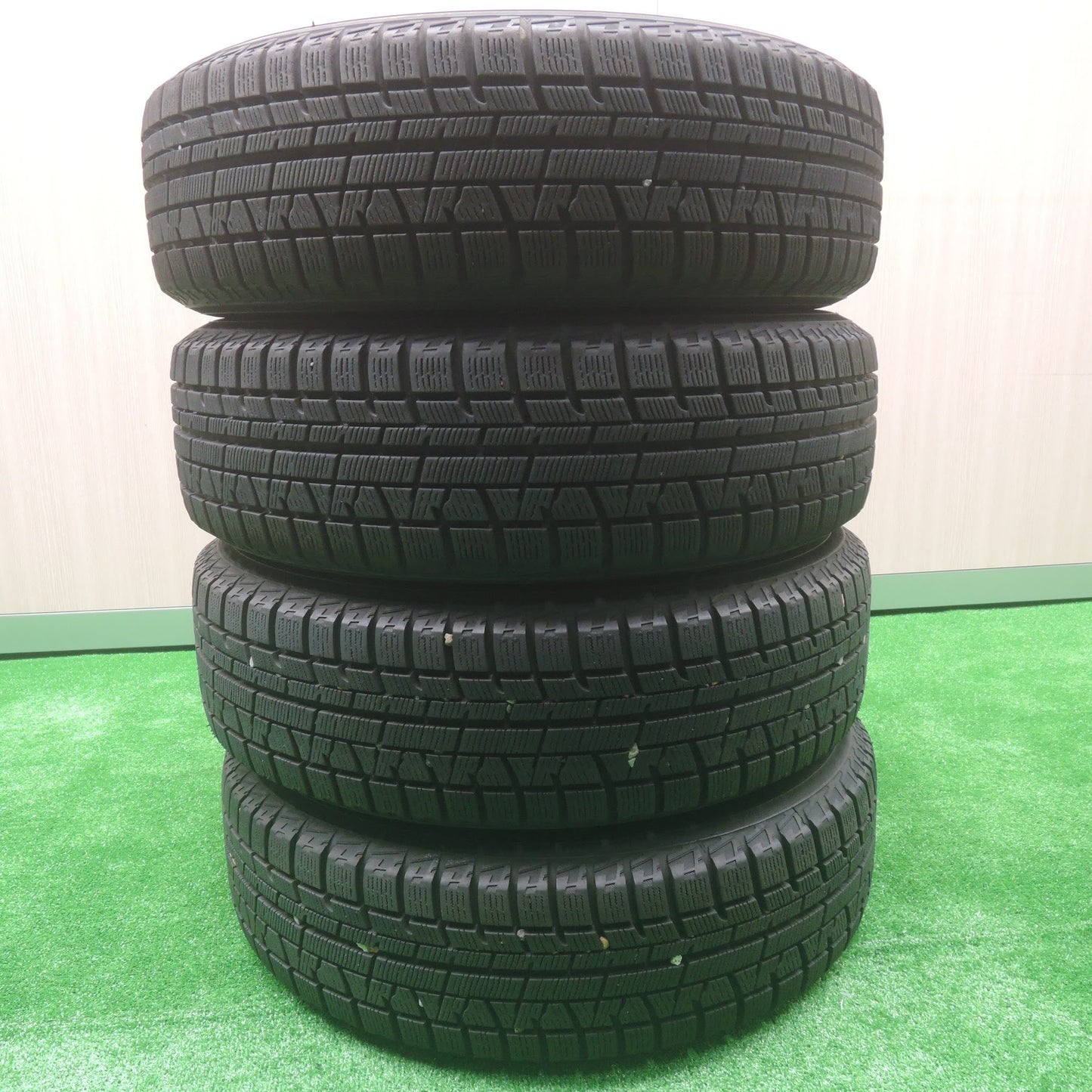 [送料無料]バリ溝！19年！9.5分★スタッドレス 175/65R15 ヨコハマ アイスガード iG50 プラス STRANGER ストレンジャー 15インチ PCD100/4H★3070303SYス