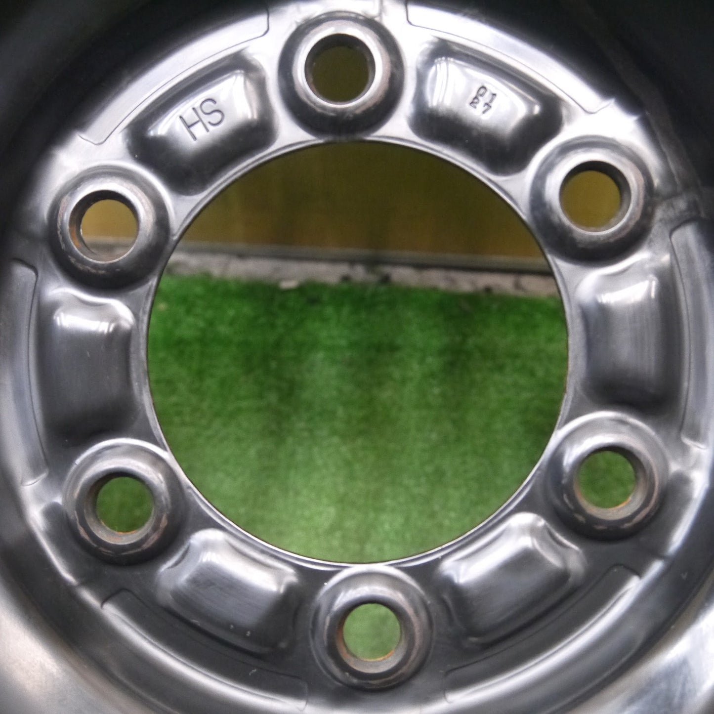 [送料無料]バリ溝！20年！キレイ！9分★トヨタ ハイエース 純正 スチール 195/80R15 107/105L ダンロップ SP175N 15インチ PCD139.7/6H★3090404Hノ