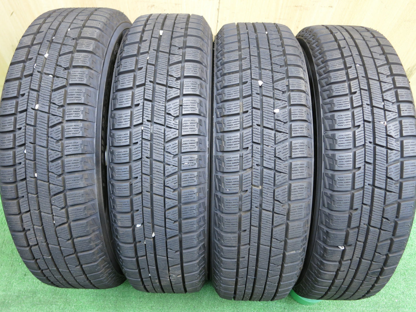 [送料無料]超バリ溝！20年！ほぼ10分★スタッドレス 155/65R14 ヨコハマ アイスガード iG50 プラス ZACK JP-110 MONZA ザック 14インチ PCD100/4H★2111401Hス