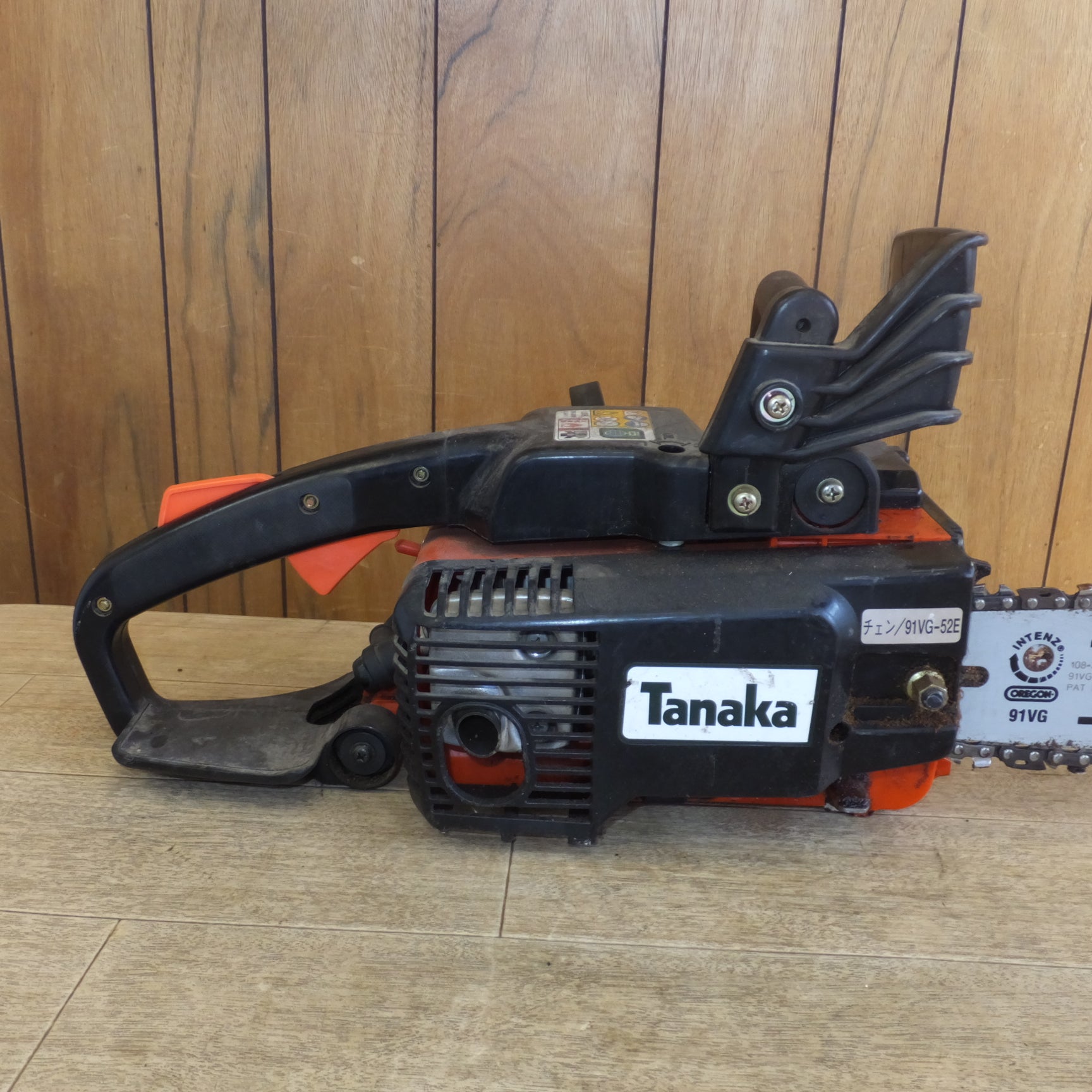 送料無料*岐阜発 ジャンク☆タナカ Tanaka エンジンチェーンソー ECS