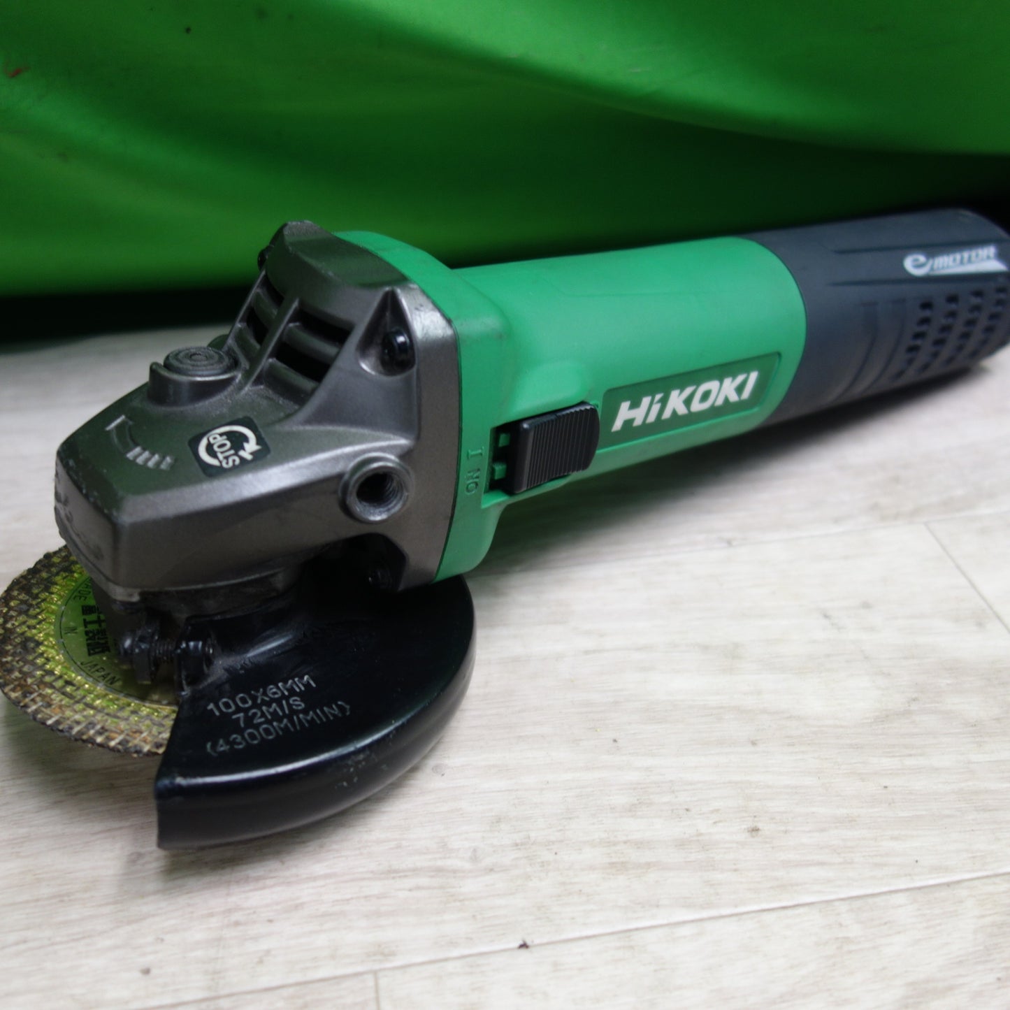 [送料無料] キレイ☆HiKOKI ハイコーキ 100mm 電子 ディスクグラインダ G10BYE 電動 工具 100V☆