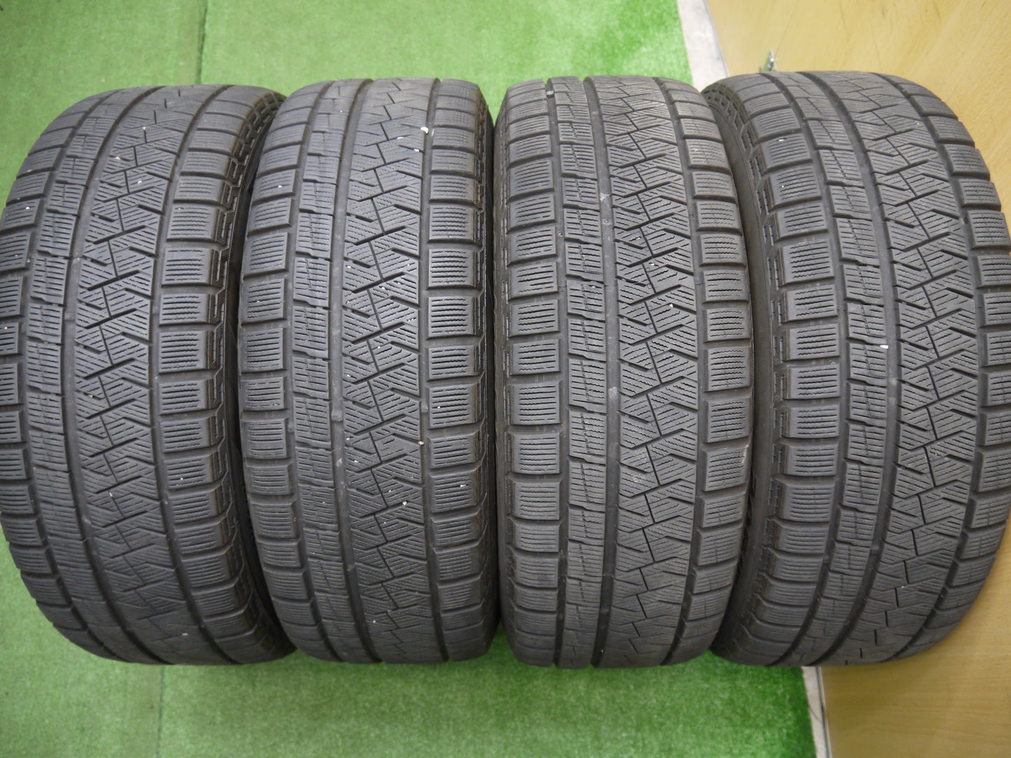 [送料無料]キレイ★ワーゲン アウディ 等 205/55R16 スタッドレス ピレリ アイスアシンメトリコ oettinger エッティンガー 16インチ PCD112/5H★★2021119ヤス