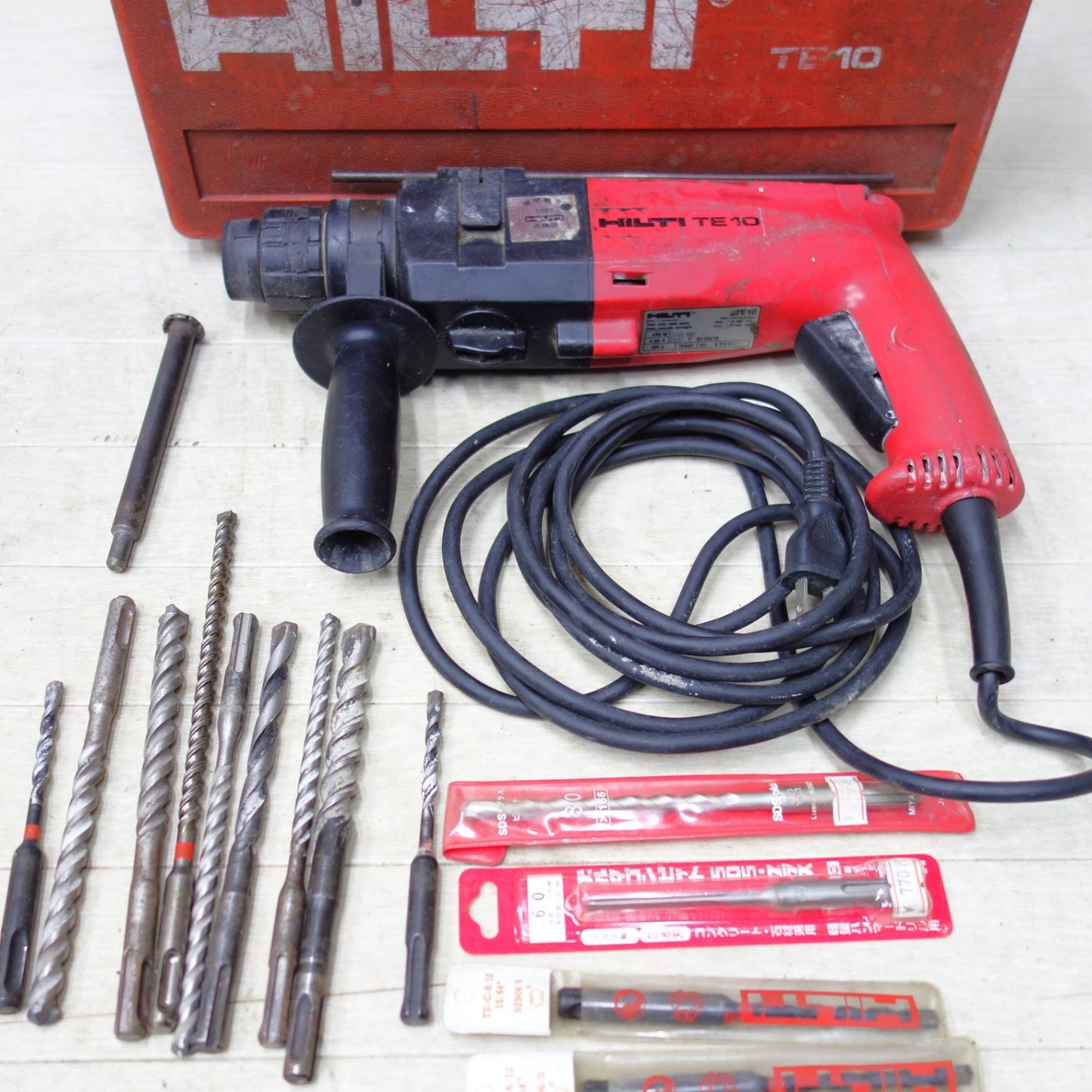 [送料無料] ◆HILTI ヒルティ ハンマドリル TE10 電動工具 はつり ハンマードリル 100V◆