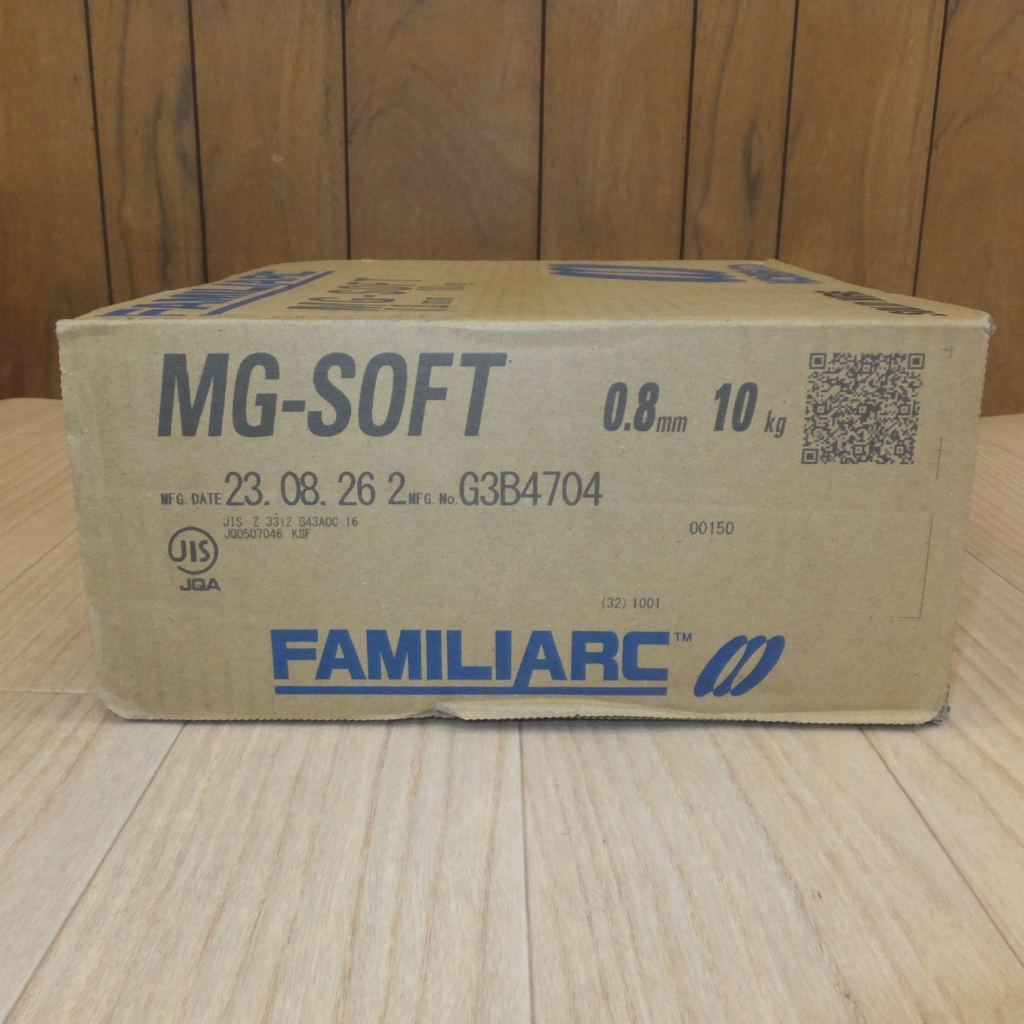 [送料無料] 未使用★神戸製鋼所 KOBELCO 軟鋼ソリッドワイヤ FAMILIARC MG-SOFT 0.8mm 10kg(2)★