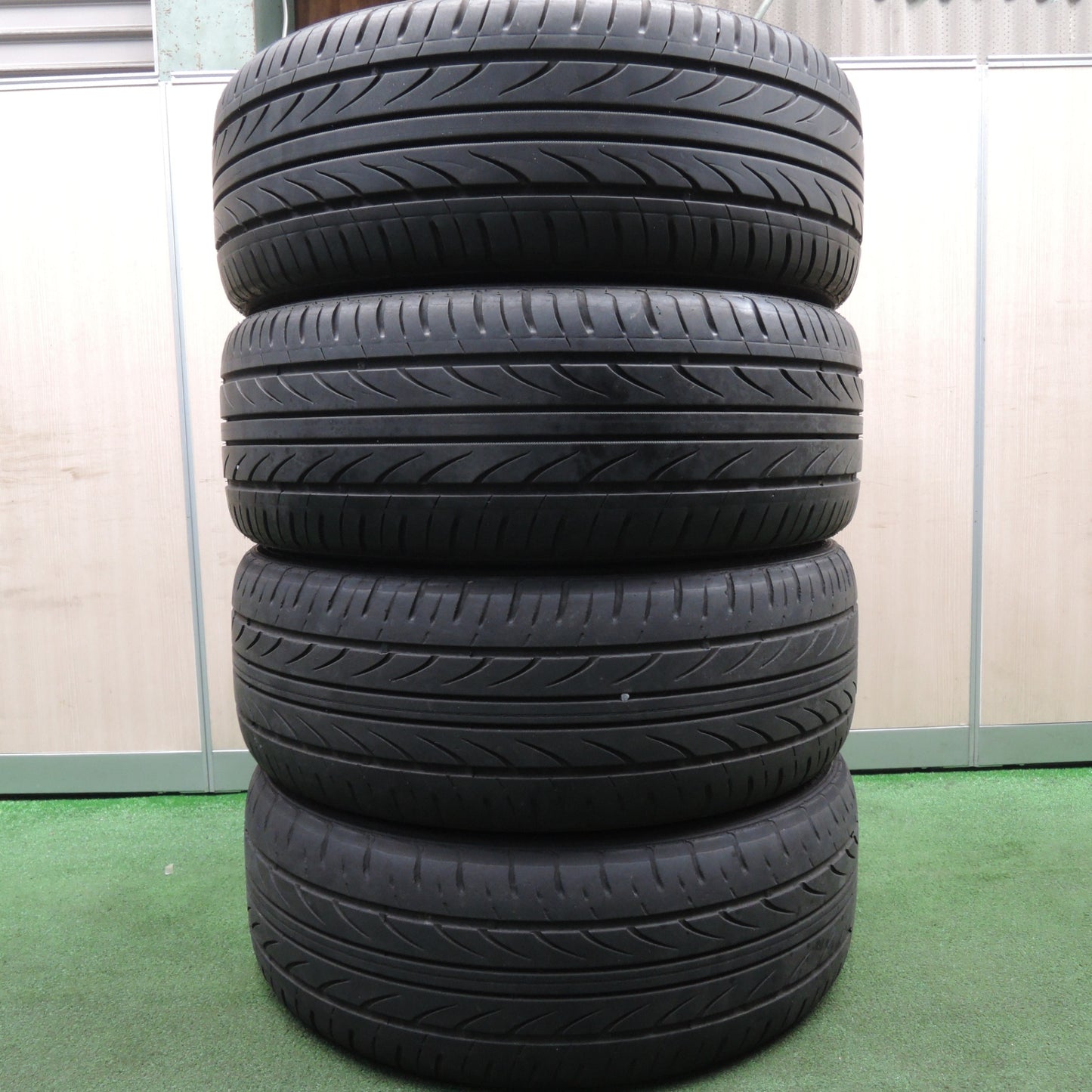 *送料無料* バリ溝！20年！8.5分★WORK EMOTION ZR10 WFT 225/45R18 デリンテ サンダー D7 ワークエモーション PCD114.3/5H★4030201HAノ