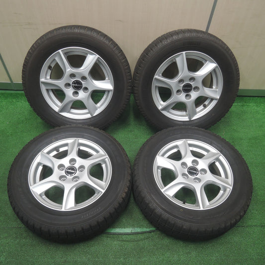 [送料無料]バリ溝！キレイ！8.5分★ワーゲン 等 185/65R14 スタッドレス トーヨー ガリット G5 BORBET ボルベット 14インチ PCD100/5H★3101709SYス