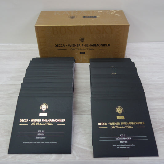 [送料無料] ☆デッカ ウィーン フィルハーモニー管弦楽団 オーケストラ エディション CD BOX Decca Wiener Philharmoniker☆