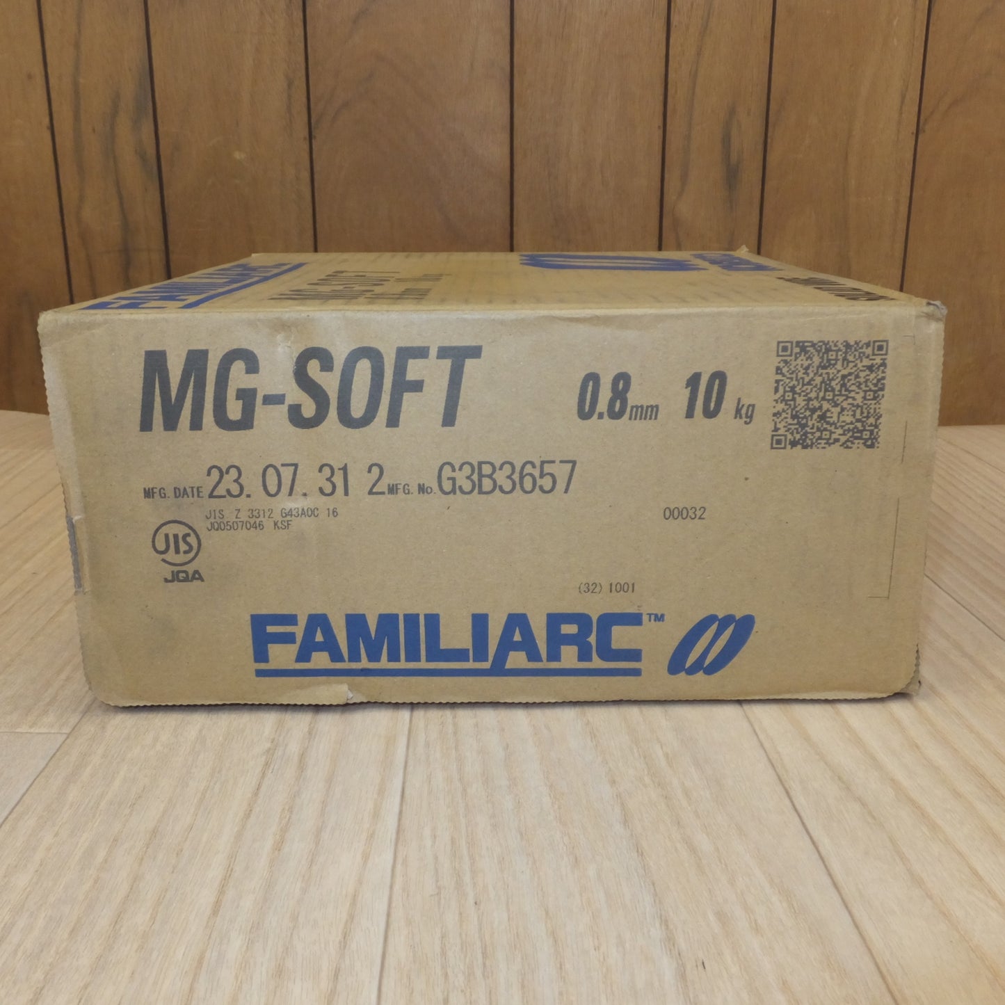 [送料無料] 未使用★神戸製鋼所 KOBELCO 軟鋼ソリッドワイヤ FAMILIARC MG-SOFT 0.8mm 10kg★