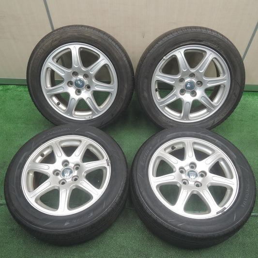 [送料無料]バリ溝！9分★ジャガー Xタイプ 純正 205/55R16 ヨコハマ Earth-1 16インチ PCD108/5H★3110903NJノ