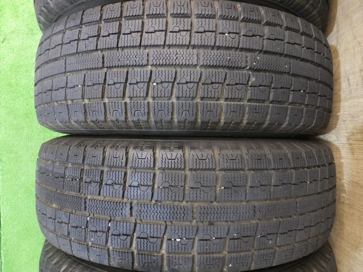 [送料無料]バリ溝！9.5分★スタッドレス 185/70R14 トーヨー ガリット G5 鉄 ホイール 14インチ PCD100/4H★2080511Hス