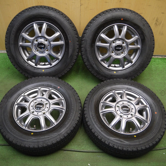 *送料無料*超バリ溝!22年!キレイ!9.5分以上★スタッドレス 145/80R12 80/78N ダンロップ ウインターマックス SV01 SIBILLA NEXT PX シビラ 12インチ PCD100/4H★3122502Hス