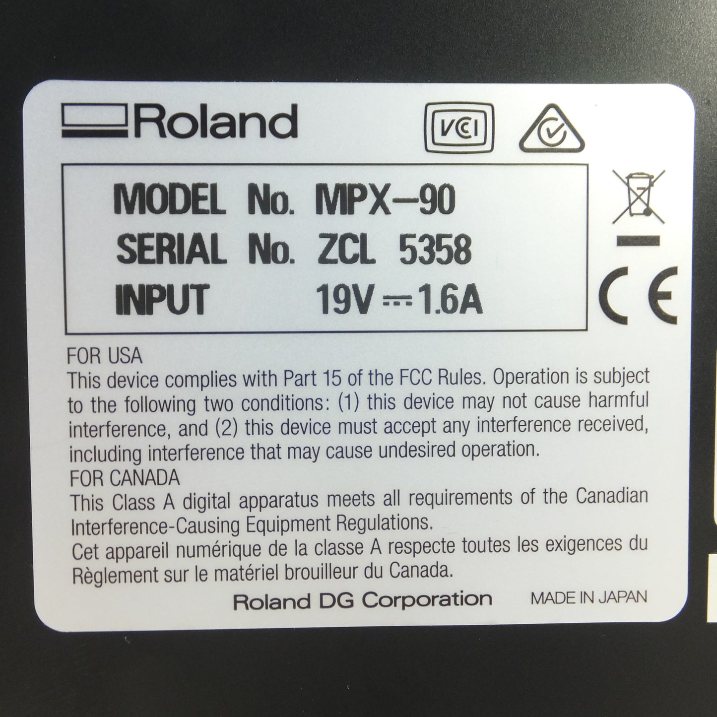 [送料無料] 美品◆Roland ローランド METAZA メタザ メタルプリンター MPX-90 刻印機◆