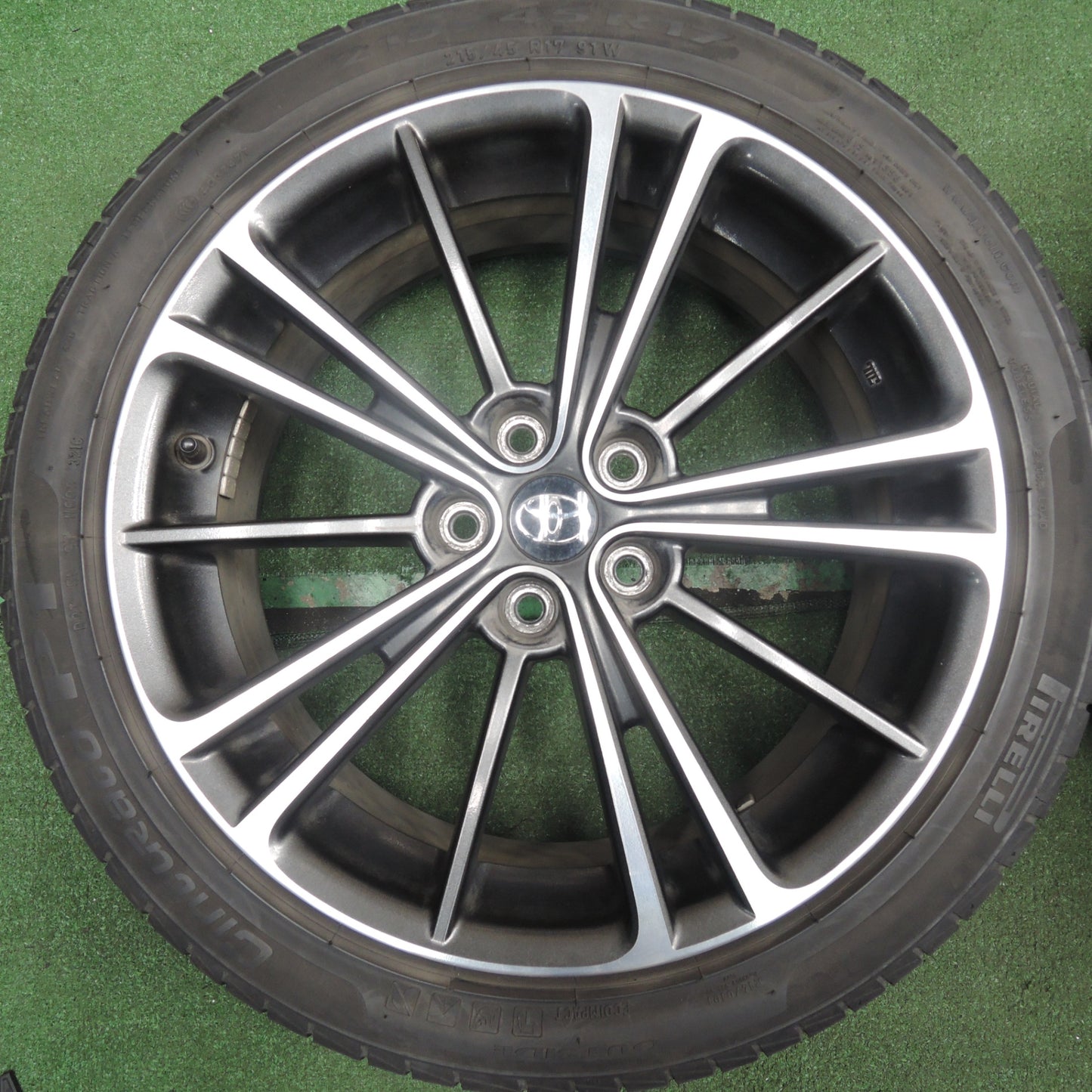 *送料無料* 4本価格★トヨタ 86 スバル BRZ 純正 215/45R17 ピレリ Cinturato P1 17インチ PCD100/5H★4022308HAノ