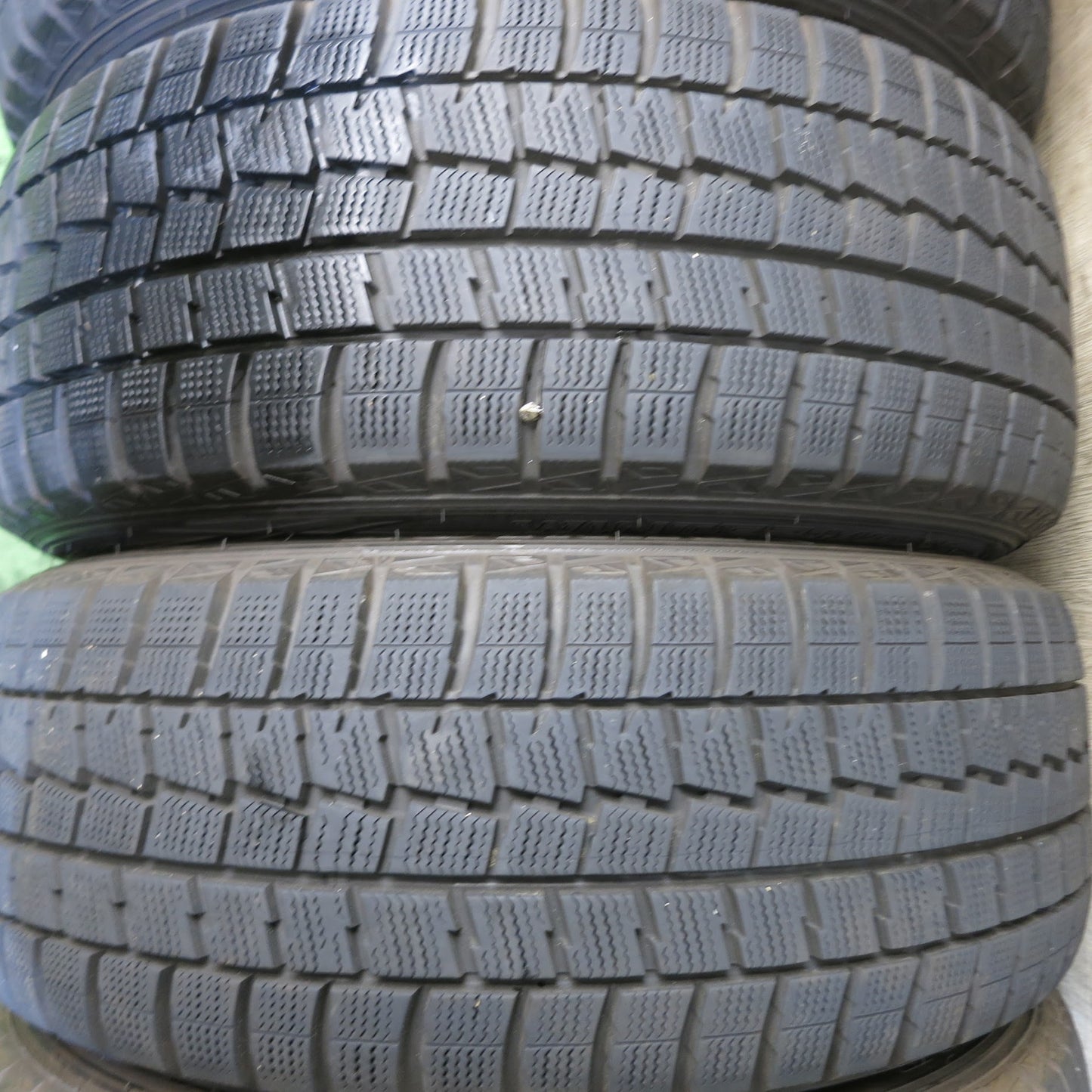 [送料無料]バリ溝！綺麗！9.5分以上★アウディ A4 A5 A6 純正 OP 225/50R17 スタッドレス ダンロップ ウインターマックス WM01 17インチ PCD112/5H★3060204Hス