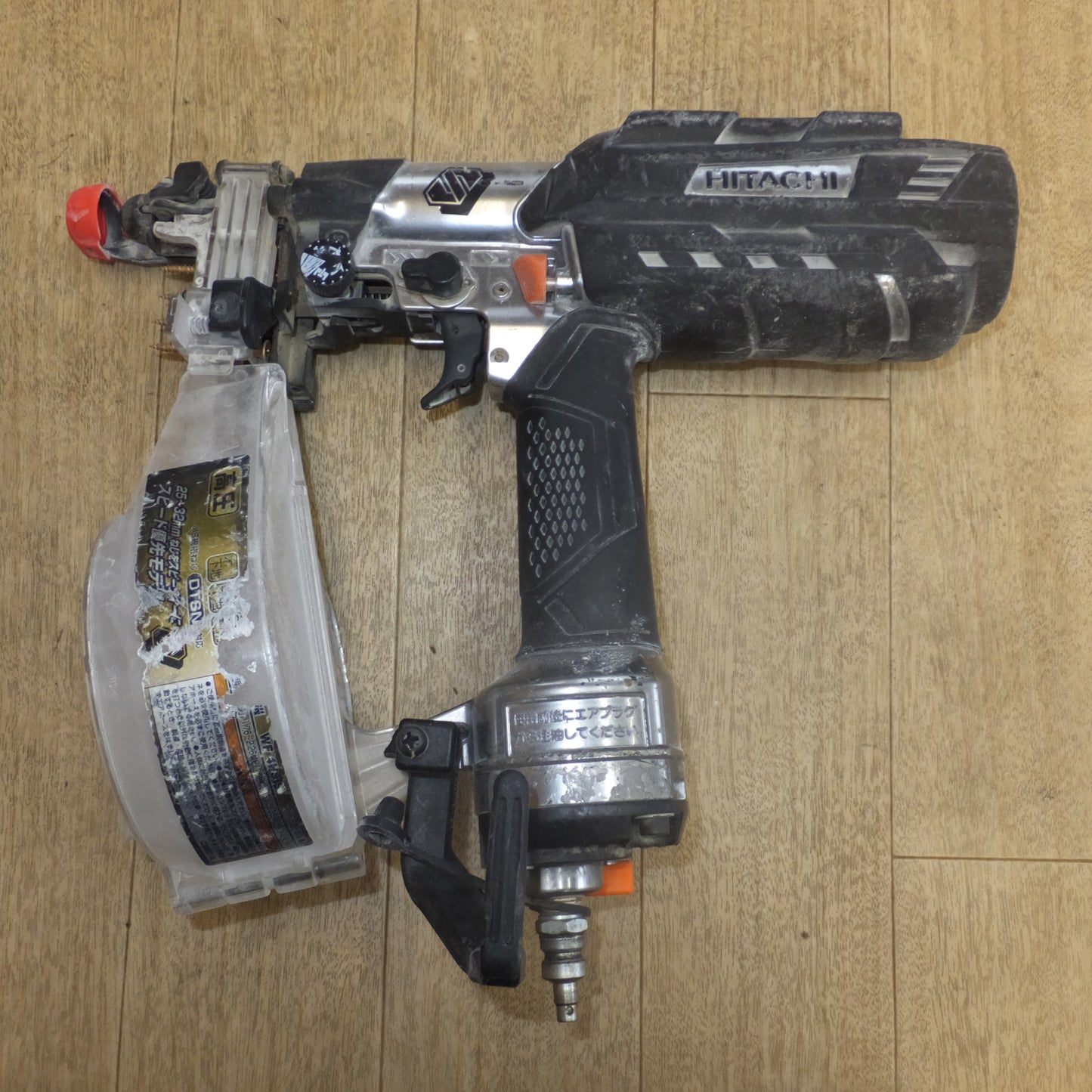 [送料無料]★日立 HITACHI 41mm 高圧ねじ打機 WF4H3(S) 銀鏡 GINKYO★