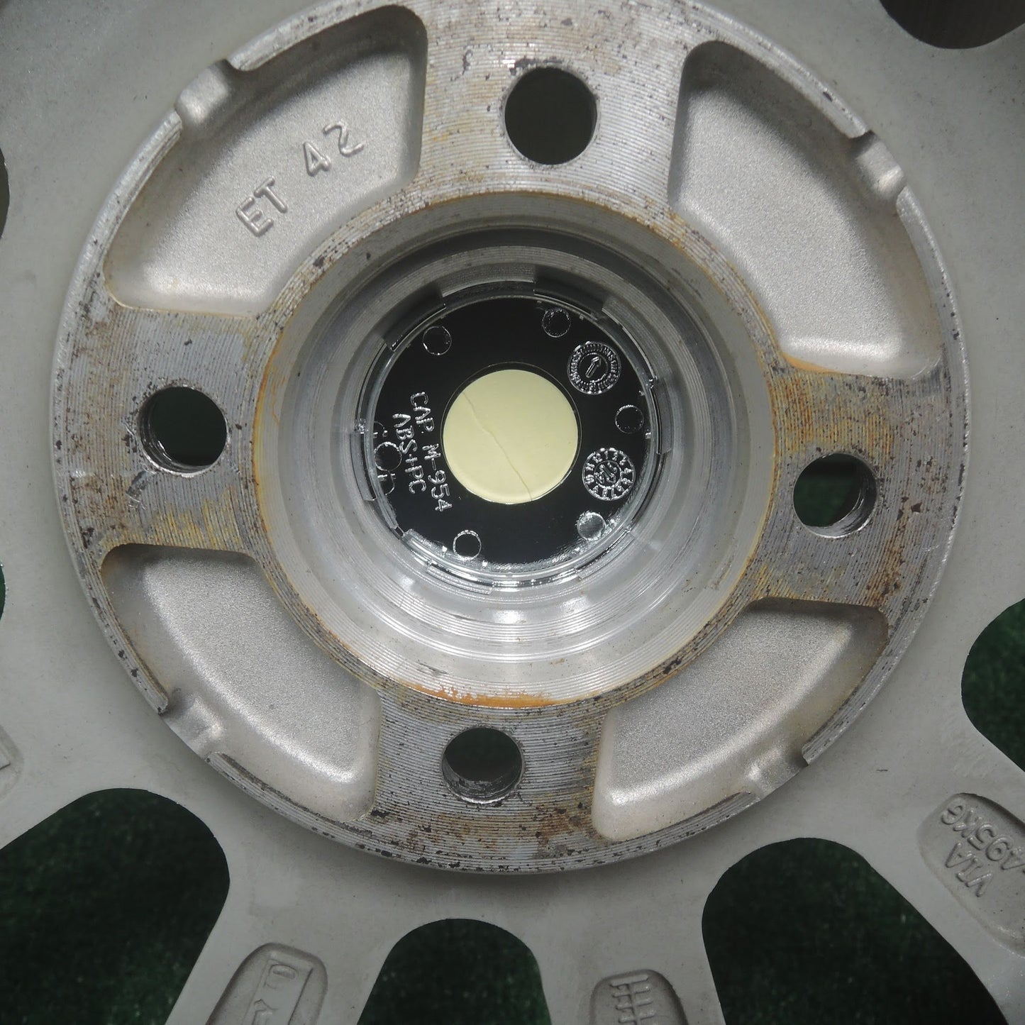 [送料無料]バリ溝！キレイ！9.5分以上★スタッドレス 155/65R13 トーヨー ガリット G5 JENEIGE 社外 アルミ 13インチ PCD100/4H★3083001SYス