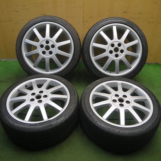 *送料無料* バリ溝!8.5分★マセラティ 3200 GT 純正 235/40R18 265/35R18 ミシュラン パイロットスポーツ  18インチ PCD108/5H★4030402Hノ