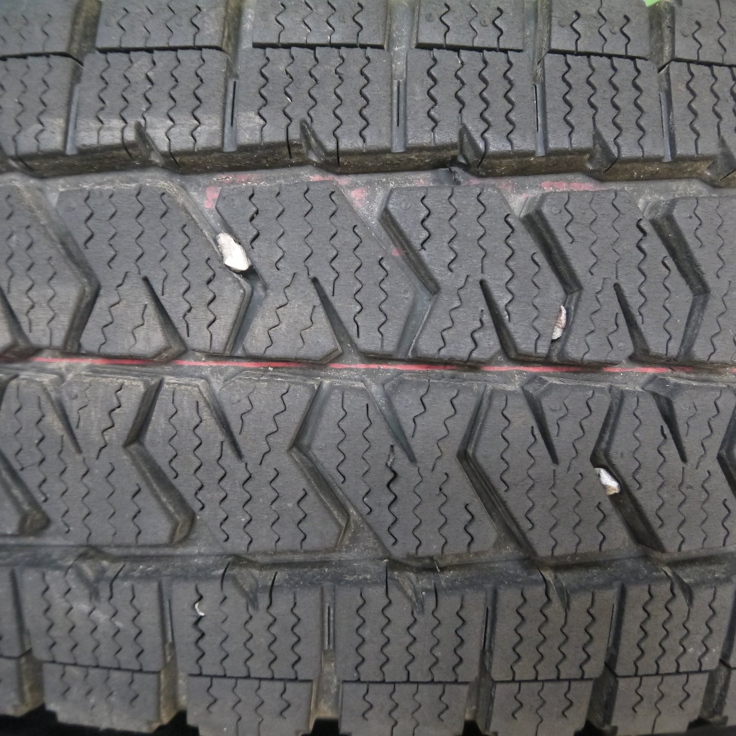 *送料無料*バリ溝！22年！キレイ！9.5分★ハイエース 等 195/80R15 107/105N スタッドレス ブリヂストン ブリザック VL10 社外 アルミ PCD139.7/6H★3112204Hス