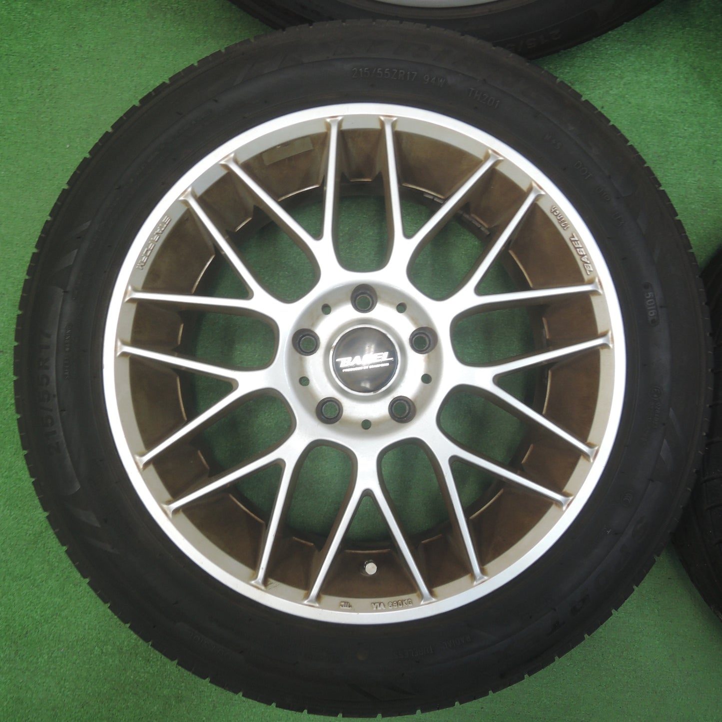 *送料無料* 4本価格★BASEL STARFORM 215/55R17 トライアングル SPORTEX TSH11 バーゼル 17インチ PCD114.3/5H★4020901SYノ