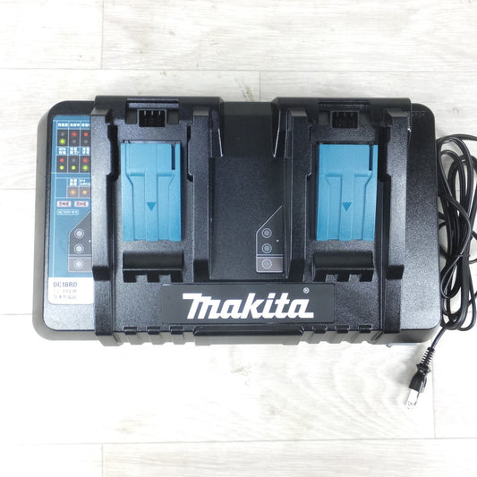 [送料無料] 美品◆makita マキタ 2口急速充電器 DC18RD AC100V専用 50/60Hz◆