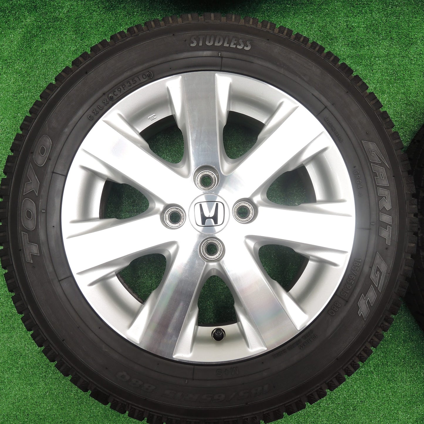 [送料無料]4本価格★ホンダ フリード 純正 185/65R15 スタッドレス トーヨー ガリット G4 15インチ PCD100/4H★3070901NJス