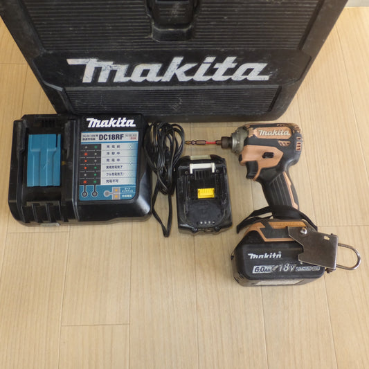 [送料無料] ★マキタ makita 充電式インパクトドライバ TD171DGXFC 限定色 フレッシュカッパー★