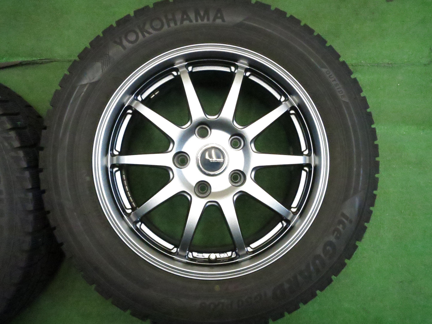 [送料無料]バリ溝！19年！キレイ！9分★スタッドレス 215/60R16 ヨコハマ アイスガード iG50 プラス G-SPEED Gスピード 16インチ PCD114.3/5H★3013006Hス