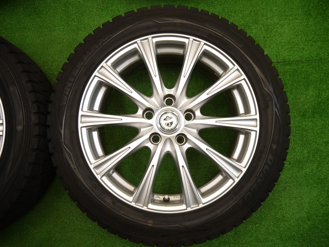 [送料無料]4本価格★スタッドレス 225/50R17 ダンロップ ウインターマックス WM01 JOKER weds ジョーカー 17インチ PCD114.3/5H★