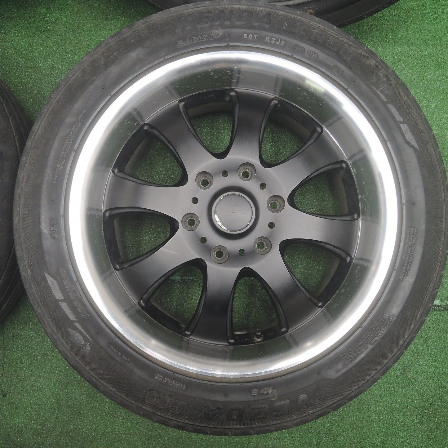 [送料無料]4本価格★FABULOUS BARONE MC-8 225/55R18 ケンダ VEZDA ECO ファブレス 18インチ PCD139.7/6H★3110708SYノ