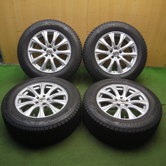 *送料無料*バリ溝!21年!キレイ!9.5分★スタッドレス 235/65R18 ブリヂストン ブリザック DM-V3 AXEL アクセル 18インチ PCD114.3/5H★3121901KKス