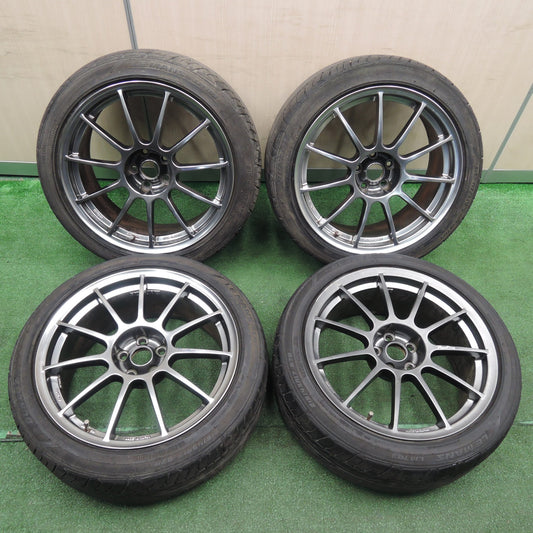 [送料無料]バリ溝！9.5分★アルファロメオ ASSO Partire 215/45R17 ダンロップ LE MANS LM703 アッソ パルティーレ 17インチ PCD98/5H★3111601NJノ