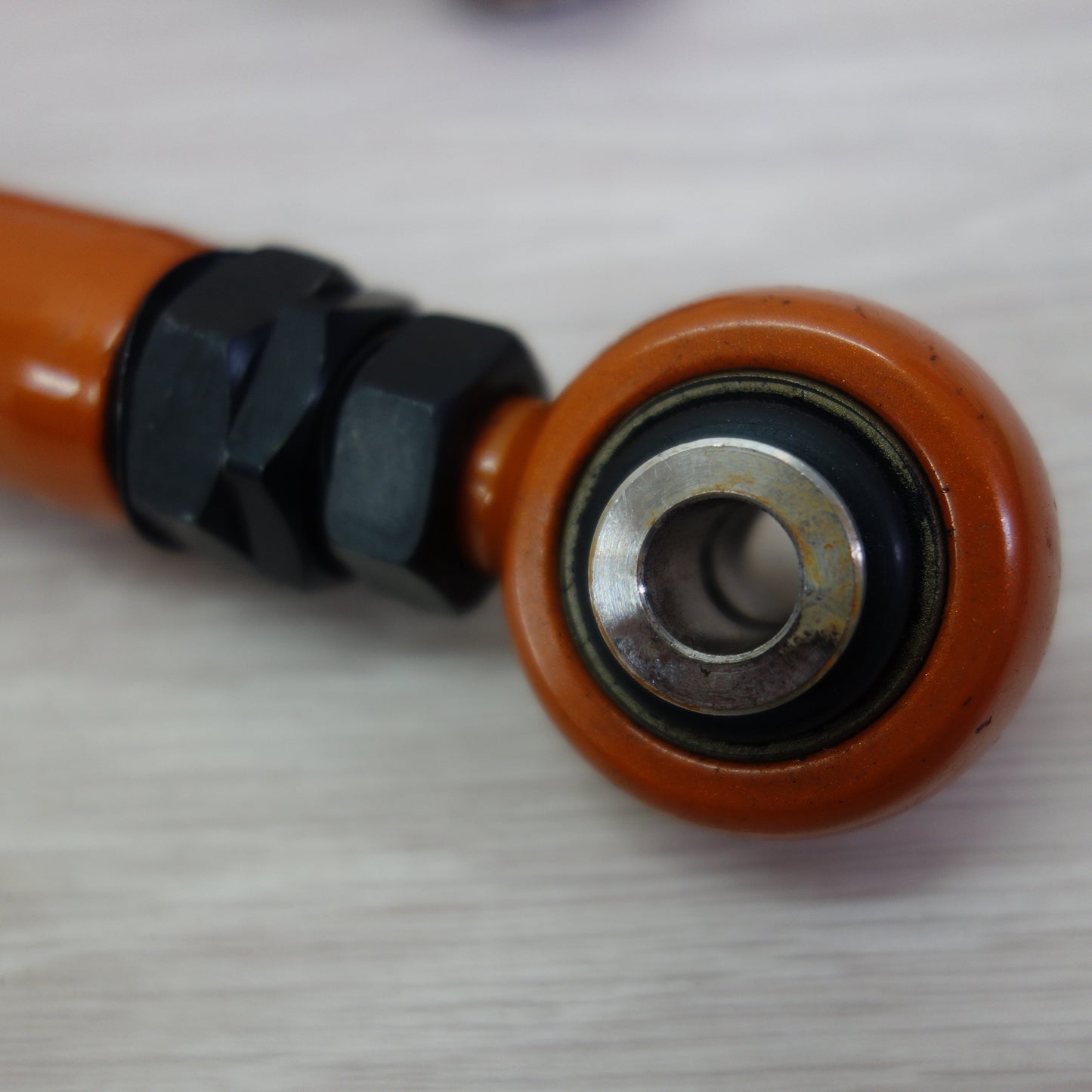 [送料無料] 美品☆SKID RACING リアアッパーアーム SSMZ-102 車 パーツ カスタム スキッドレーシング☆