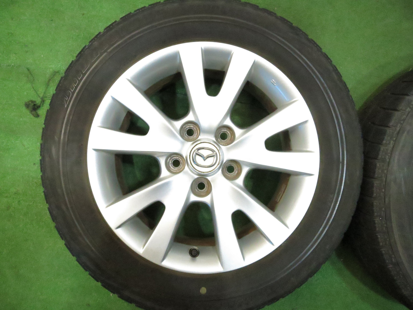 [送料無料]キレイ★マツダ アテンザ 純正 205/60R16 スタッドレス ブリヂストン ブリザック REVO GZ 16インチ PCD114.3/5H★2122803Hス