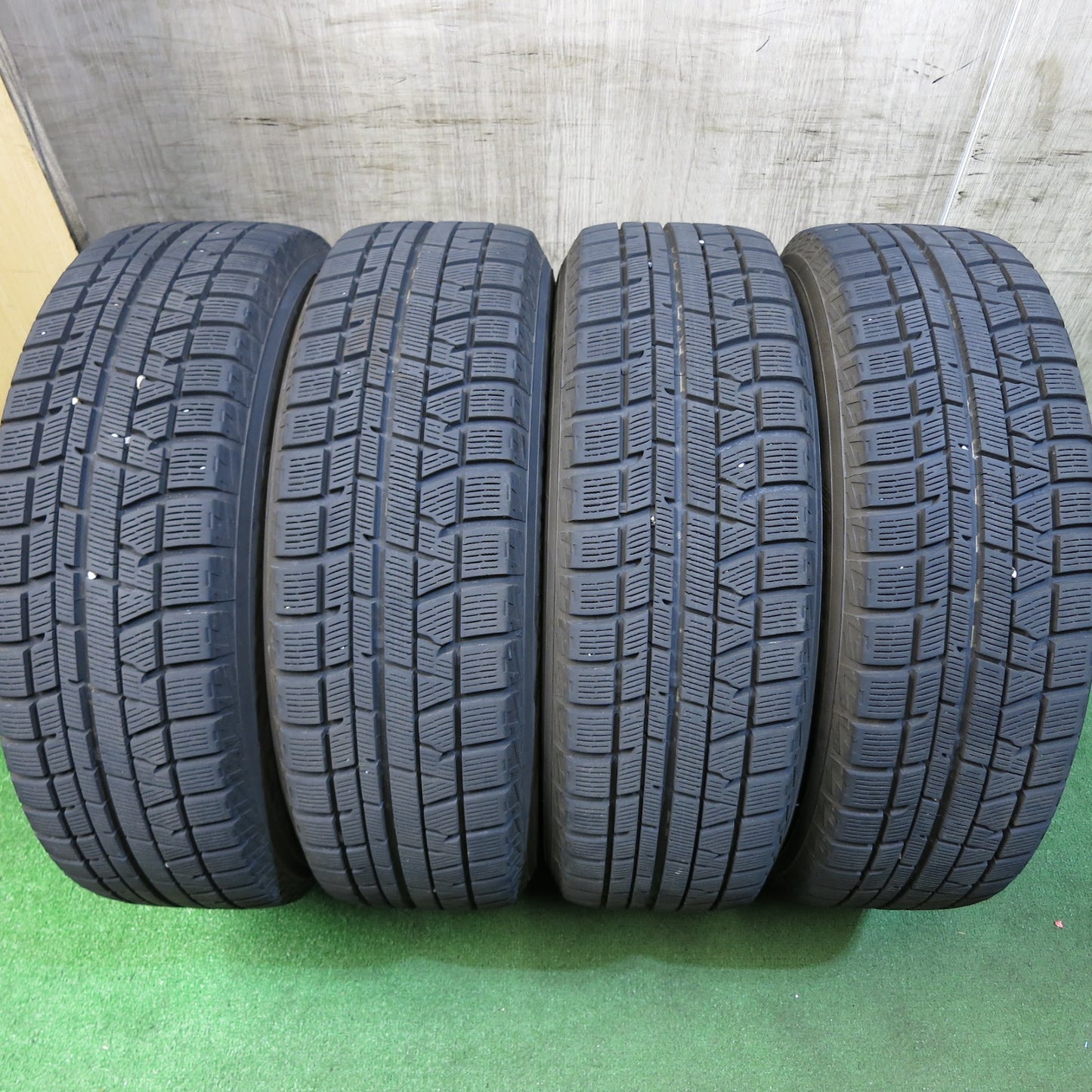[送料無料]バリ溝！20年！キレイ！9分★スタッドレス 195/65R15 ヨコハマ アイスガード iG50 プラス SIBILLA NEXT GS-5 15インチ PCD114.3/5H★3041409Hス